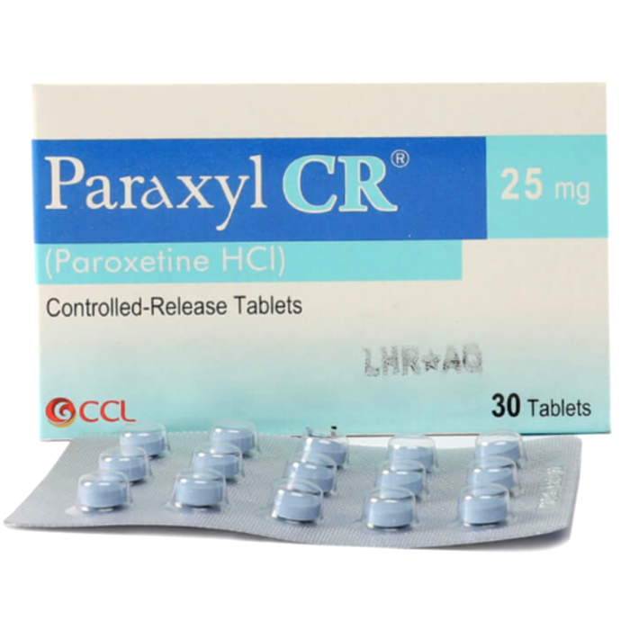 Paraxyl Cr 25mg Tablets
