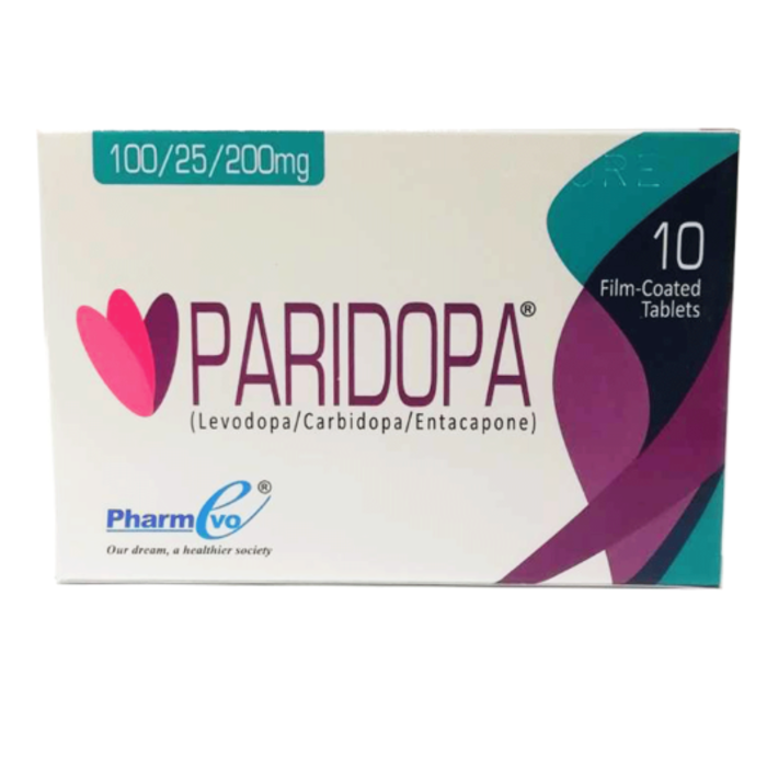 Paridopa 100mg 25mg 200mg Tablets