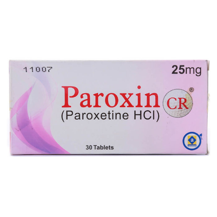 Paroxin Cr 25mg Tablets