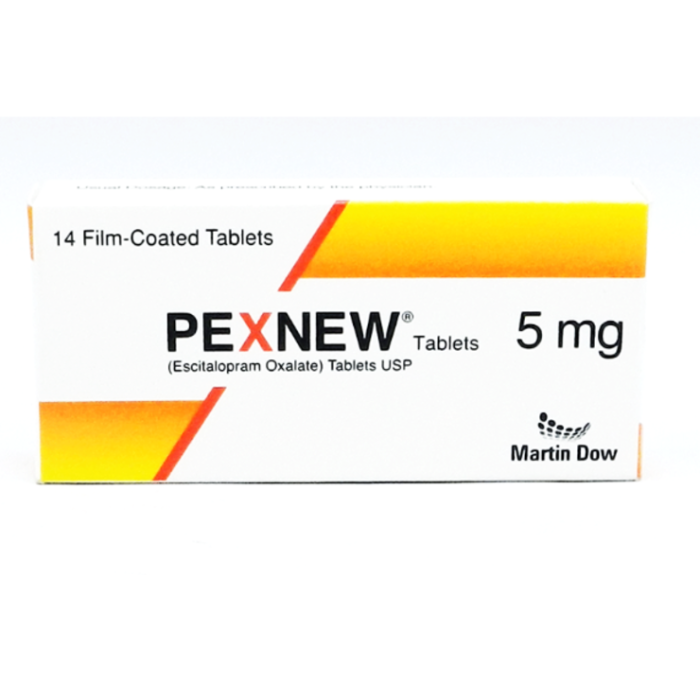 Pexnew 5mg Tablets 14s