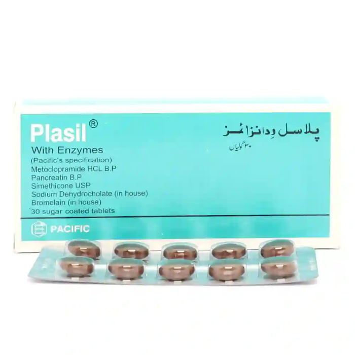 Plasil With Enzym Tablets