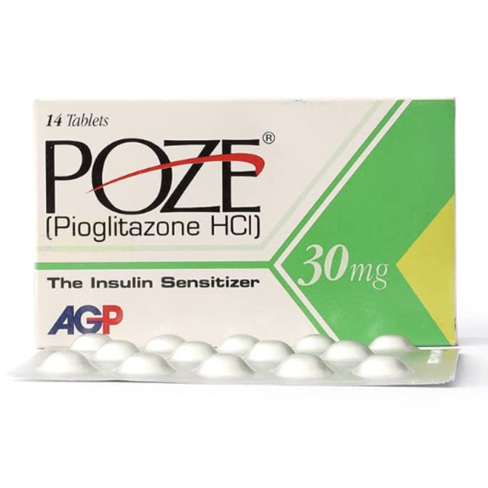 Poze 30mg Tablets