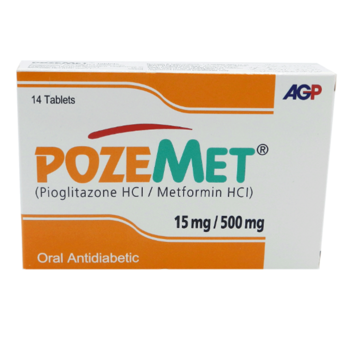 Pozemet 15 500mg Tablets