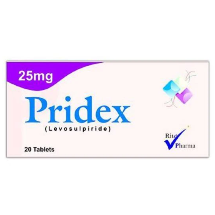 Pridex 25mg tab 20s
