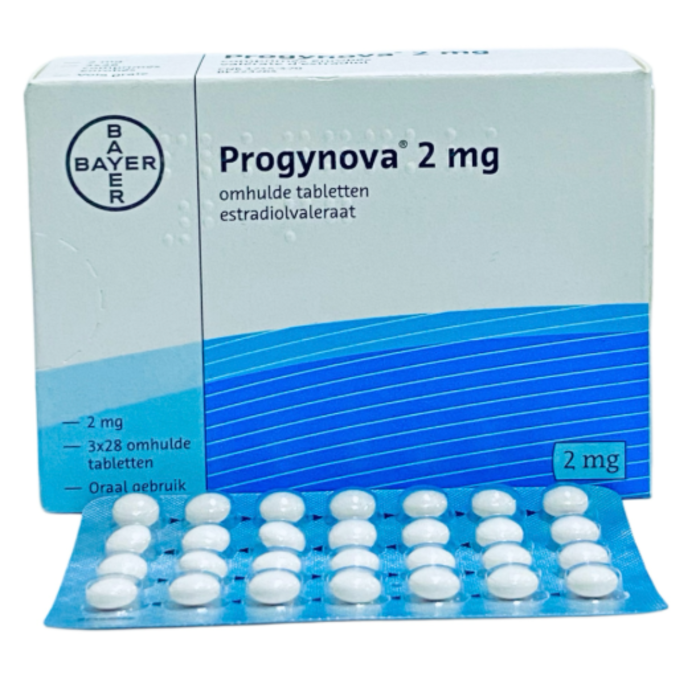Progynova 2mg Tablets 21s