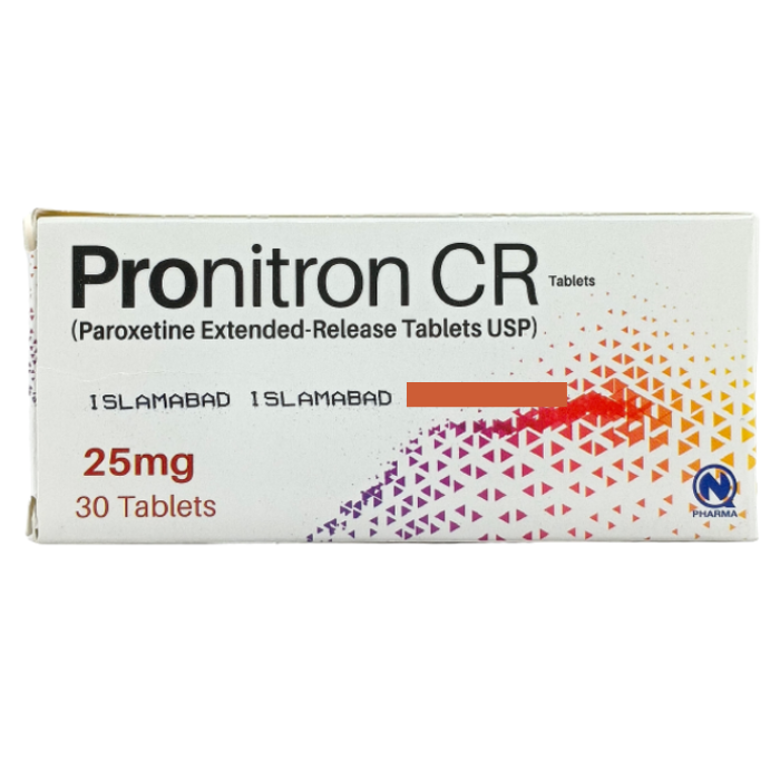 Pronitron Cr 25mg Tablets