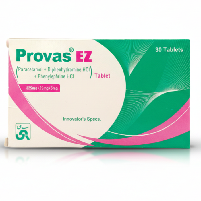 Provas Ez 325mg 25mg 5mg Tablets