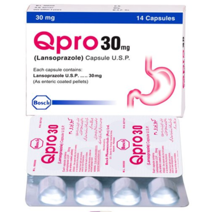 Qpro 30mg Capsules
