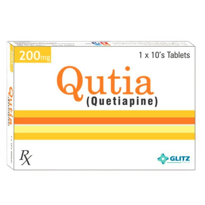 Qutia 200mg Tablets 10s