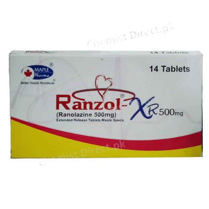 Ranzol Xr 500mg Tablets