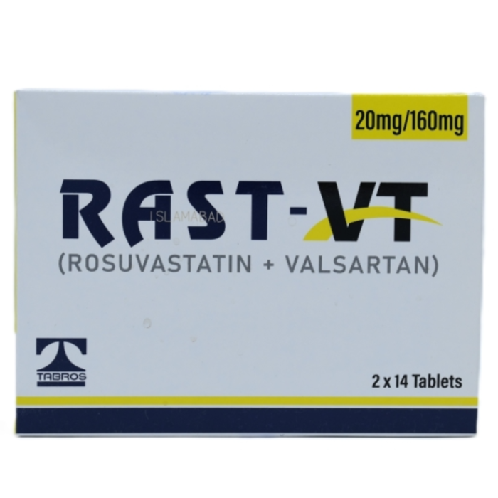 Rast Vt 20mg 160mg Tabs 28s