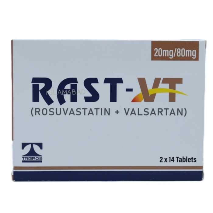 Rast Vt 20mg 80mg Tabs 28s