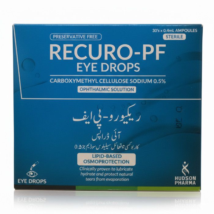 Recuro pf eye drops 30s