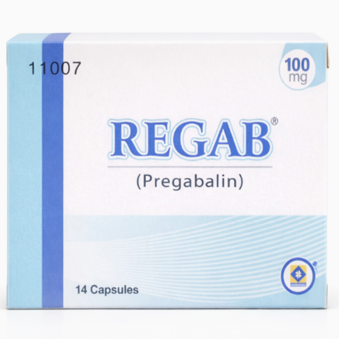 Regab 100mg Tablets 14s