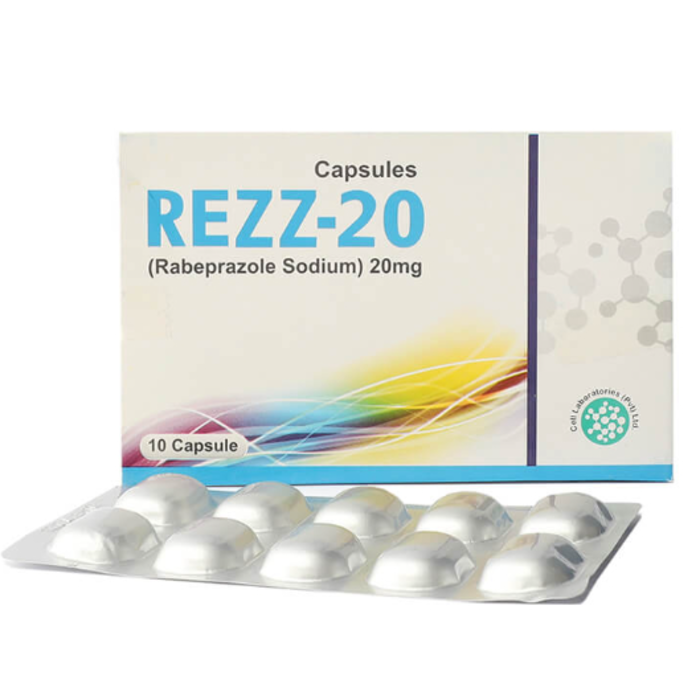 Rezz 20mg Capsules 10s