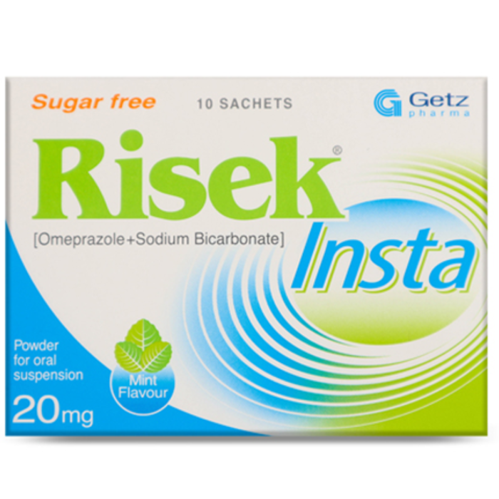 Risek Insta 20mg Sachet