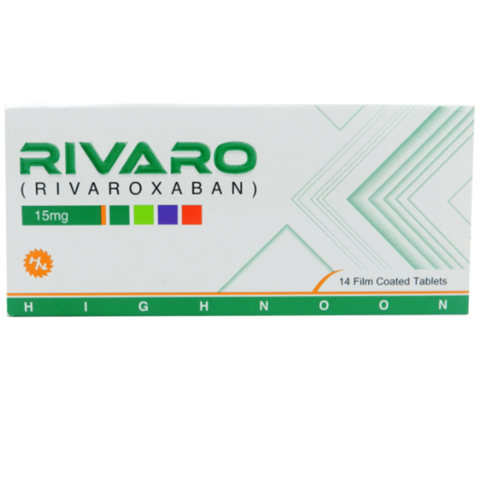 Rivaro 15mg Tablets 14s