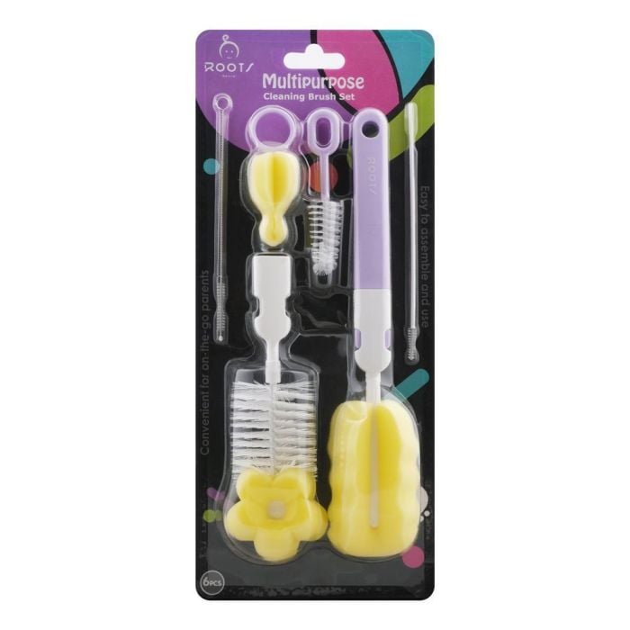 Roots Natural Multi Purpose Cleansing Brush Set