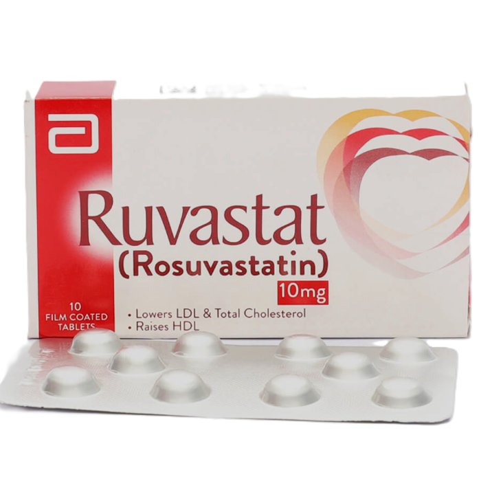 Ruvastat 10mg Tablets