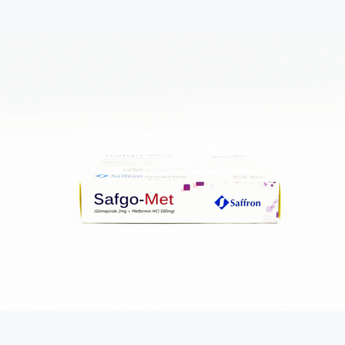 Safgo Met 2mg 500mg Tablets