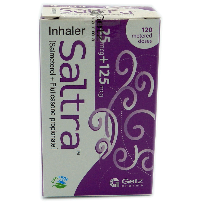 Saltra 25 125mcg Inhaler
