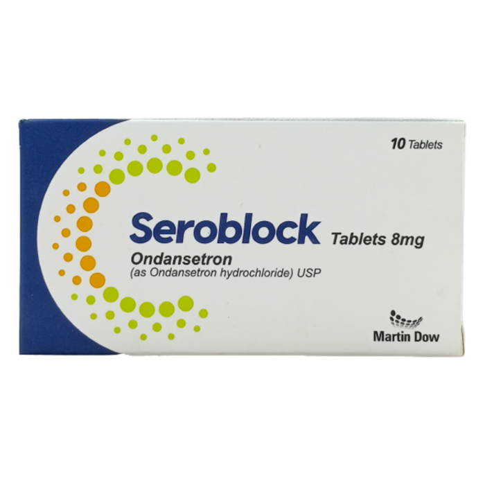 Seroblock 8mg Tablets