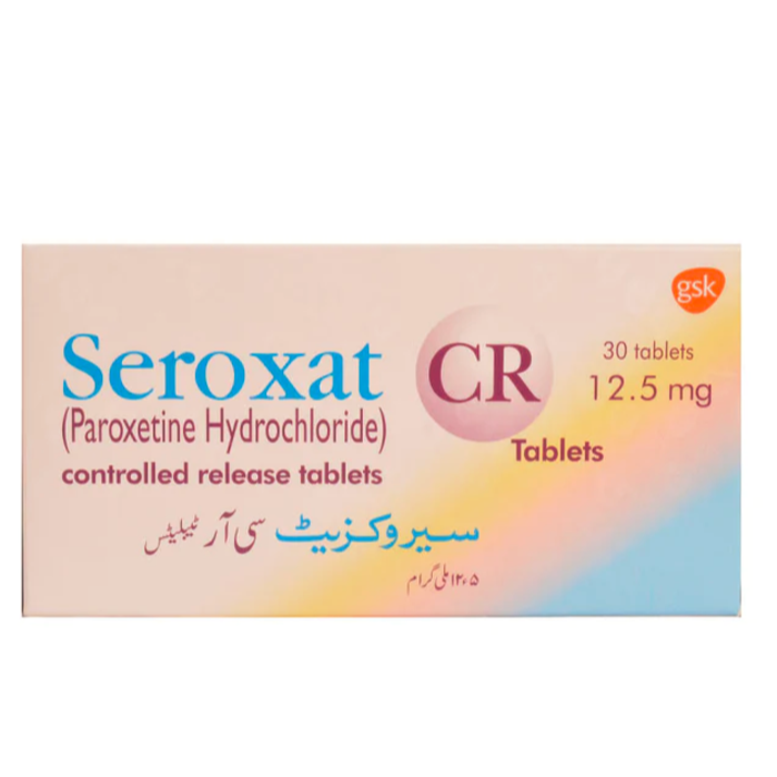 Seroxat Cr 12.5mg Tablets