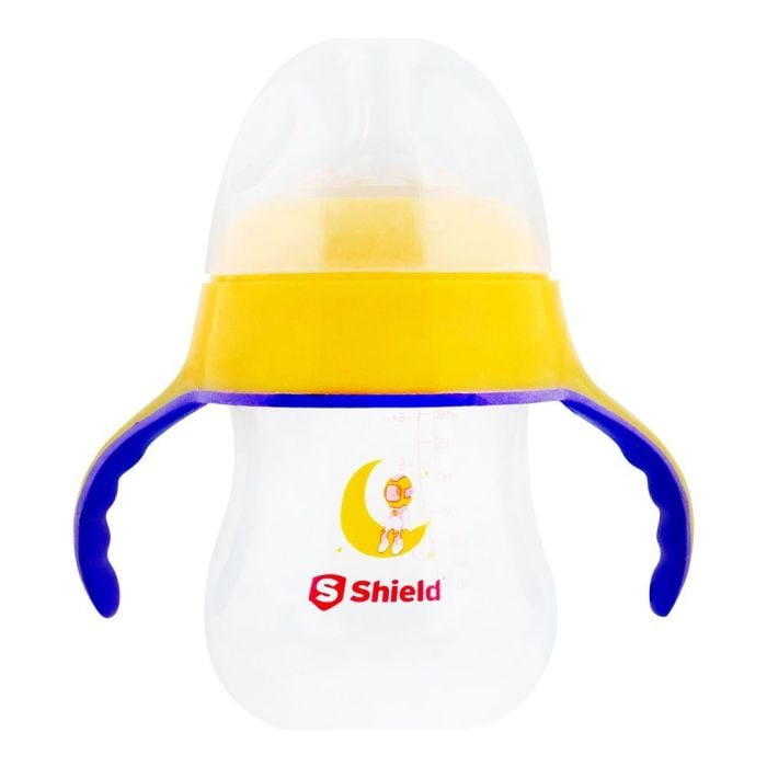 Shield Wide Neck Feeding Bottle 180ml.