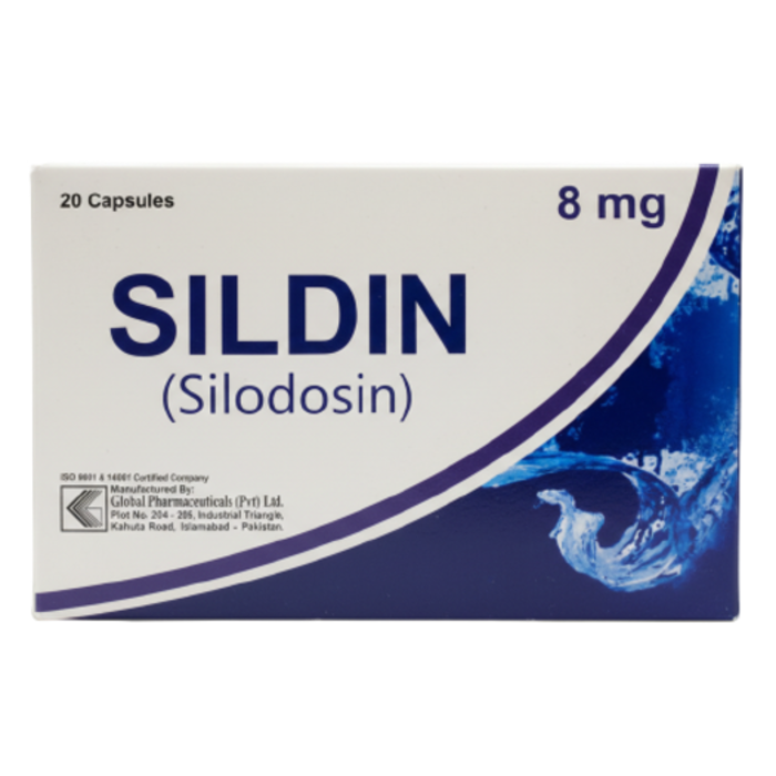 Sildin 8mg Capsules 20s