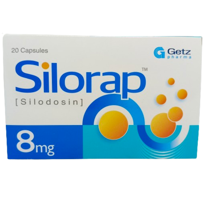 Silorap 8mg Capsules 20s