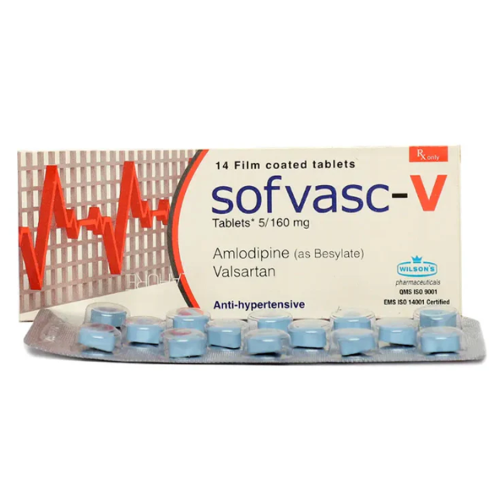 Sofvasc V 5 160mg Tablets