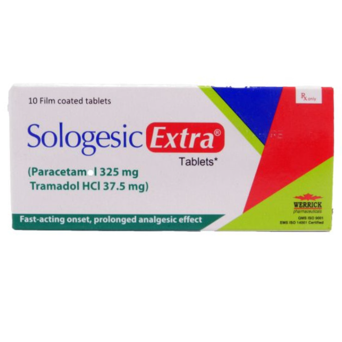 Sologesic Extra Tablets 325mg 37.5mg