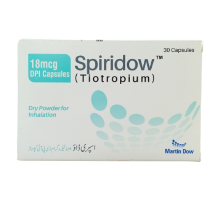 Spiridow 18mcg Capsules 30s