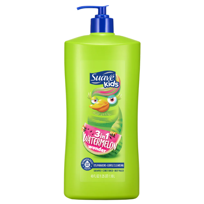 Suave kids shampoo 350ml watermelon wonder 3 in 1