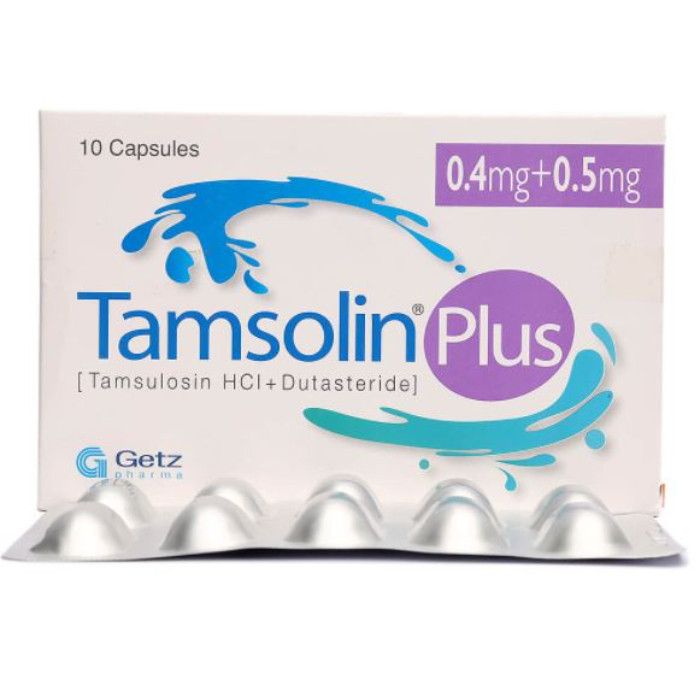 Tamsolin Plus 0.4mg 0.5mg Capsules