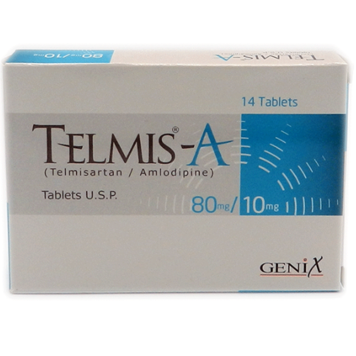 Telmis A 80 10mg Tablets