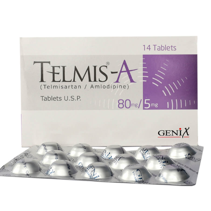 Telmis A 80 5mg Tablets