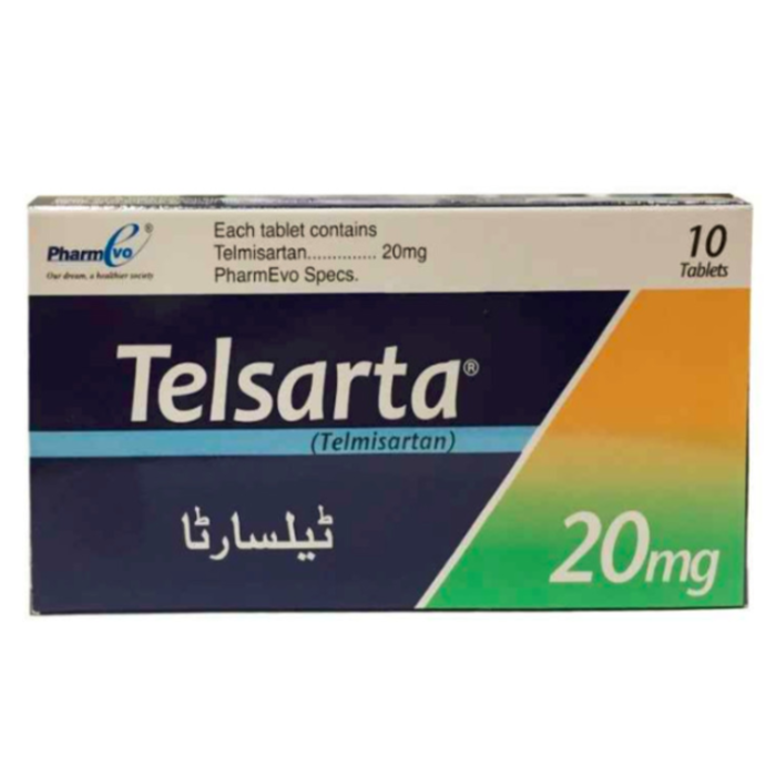 Telsarta 20mg Tablets