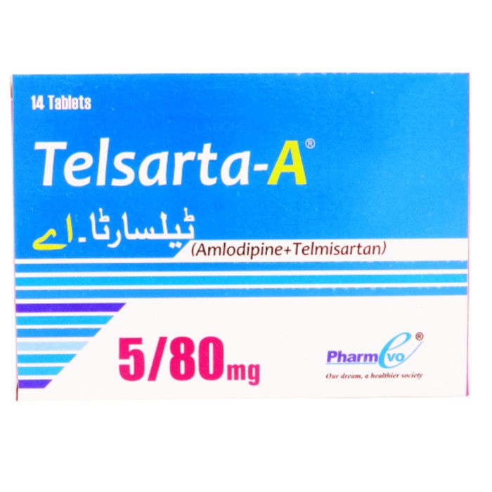 Telsarta A 5 80mg Tablets