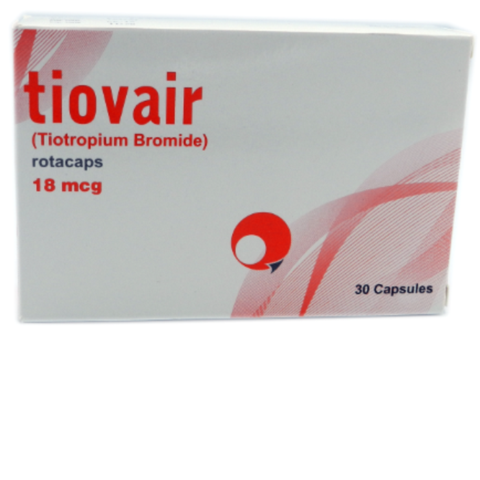Tiovair 18mg Capsules 30s