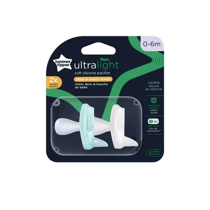 Tommee Tippee Ultralight Pacifiers 0-6m