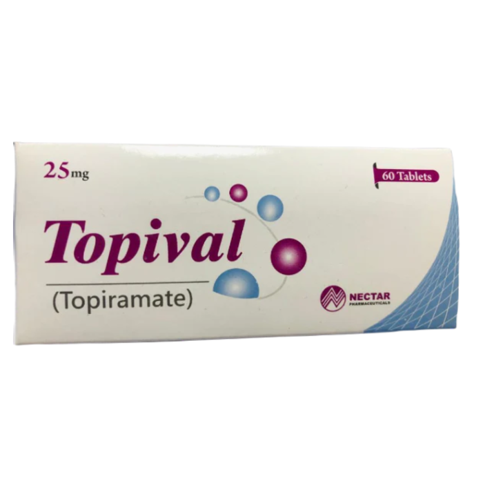 Topival 25mg Tablets