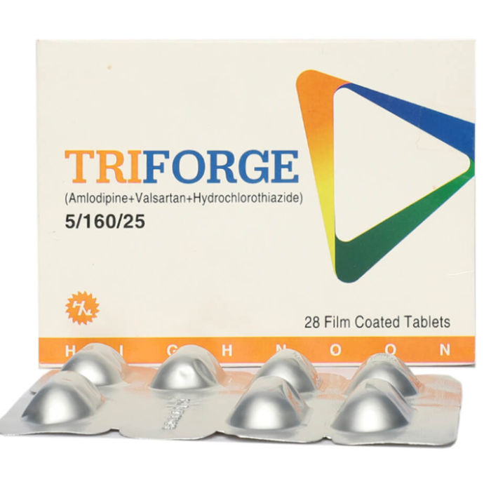 Triforge 5mg 160mg 25mg Tablets