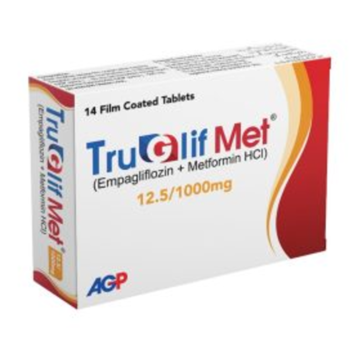 Truglif Met 12.5 1000mg Tablets