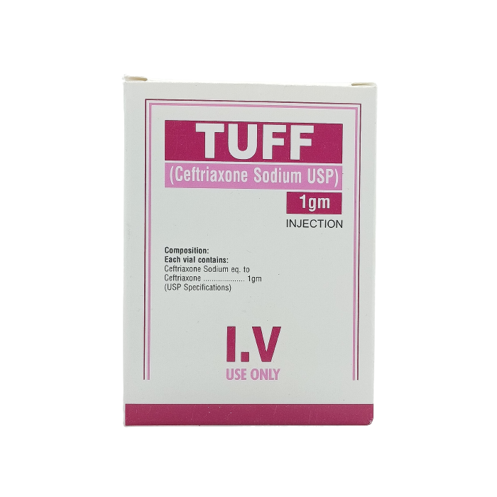Tuff Inj 1gm Iv