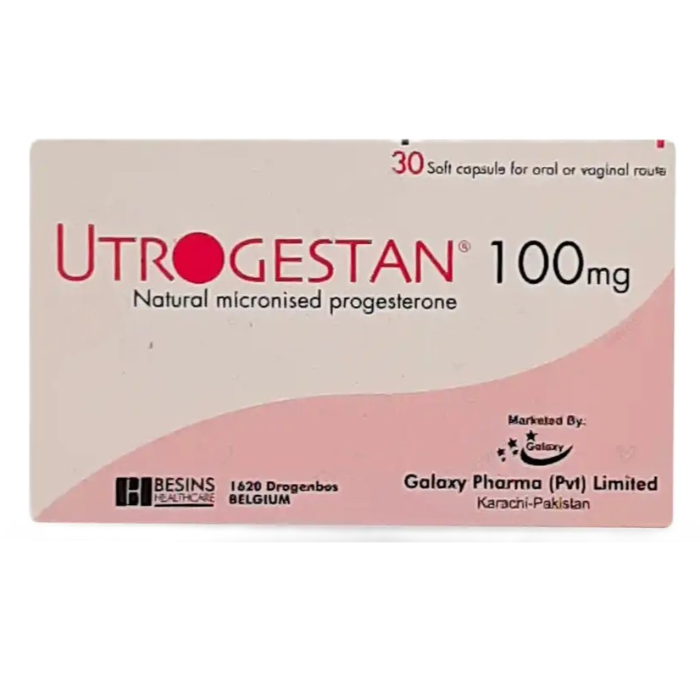 Utrogestan 100mg Tablets 30s