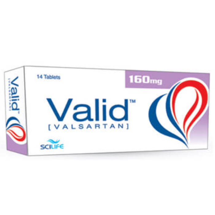Valid 160mg Tablets