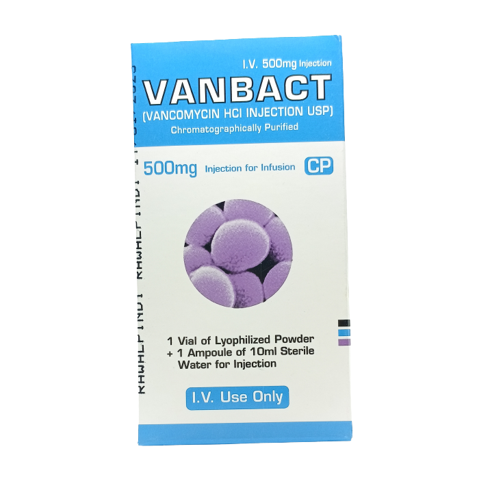 Vanbact 500mg Inj