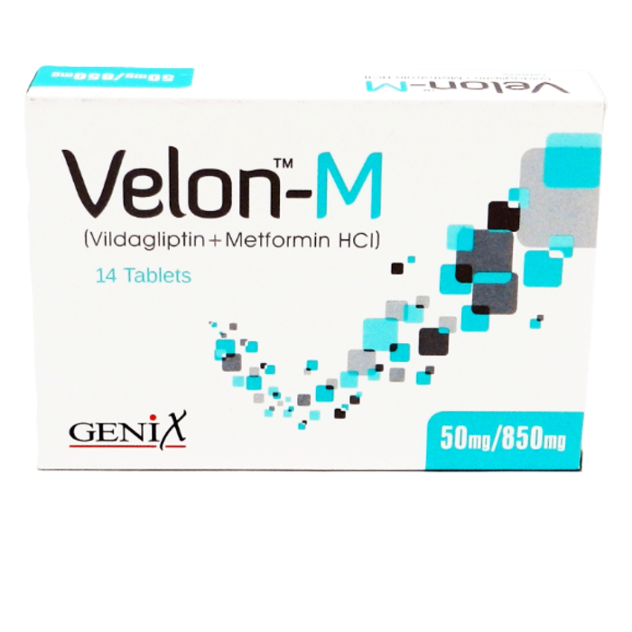 Velon M 50 850mg Tablets 14s