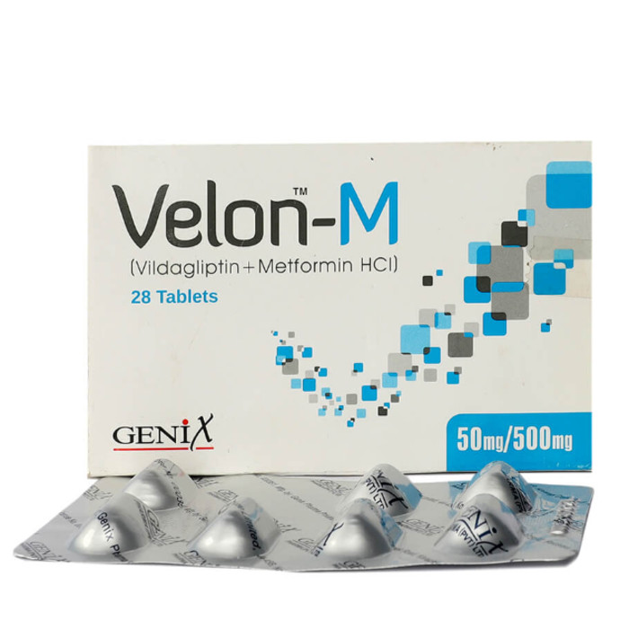Velon M 50mg 500mg Tablets